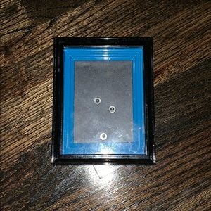 Mini black and blue picture frame